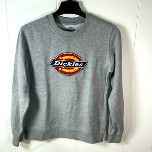 Dickies for Urban Outfitters women’s size small, gray raised logo sweatshirt.